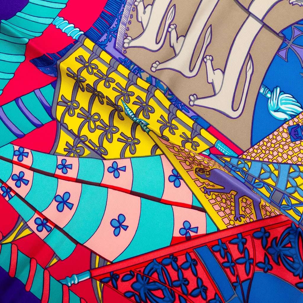 Hermès Etendards et Bannieres Silk Scarf 90 - 4