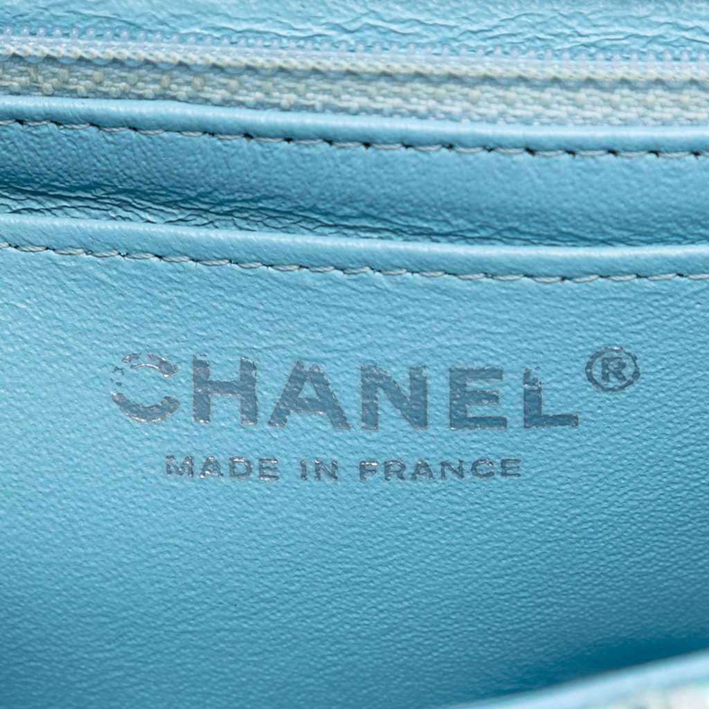 Chanel Mini Rectangular Classic Tweed Braided Single Flap - 5