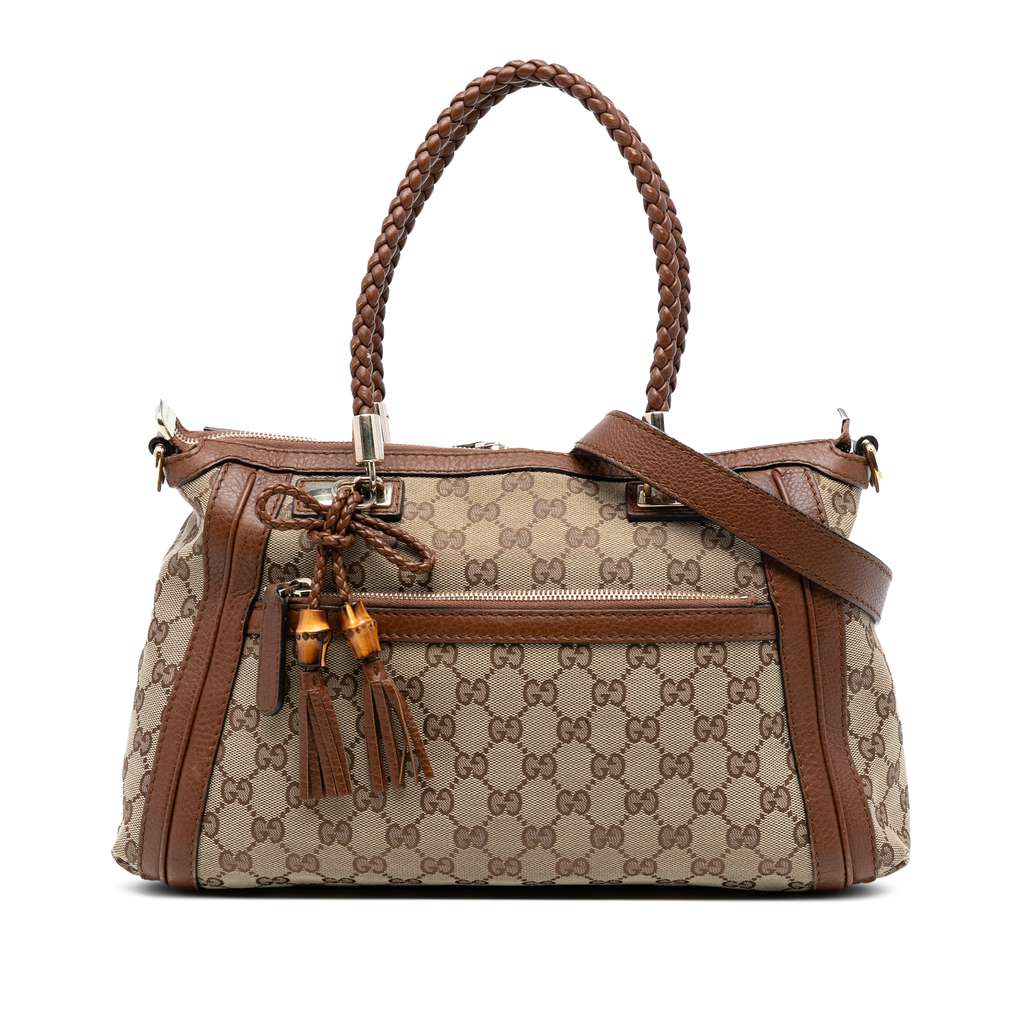 Gucci GG Canvas Bella Satchel