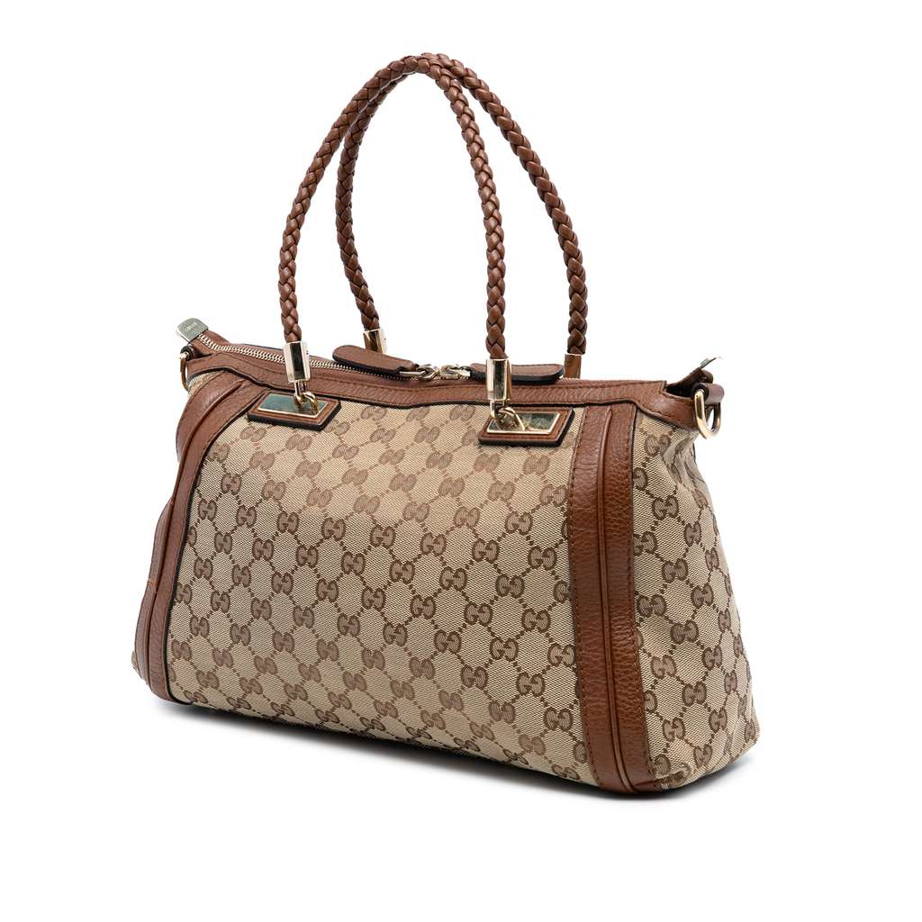 Gucci GG Canvas Bella Satchel - 2