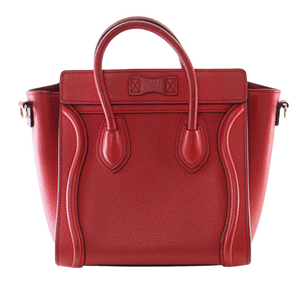 Celine Nano Leather Luggage Tote - 4