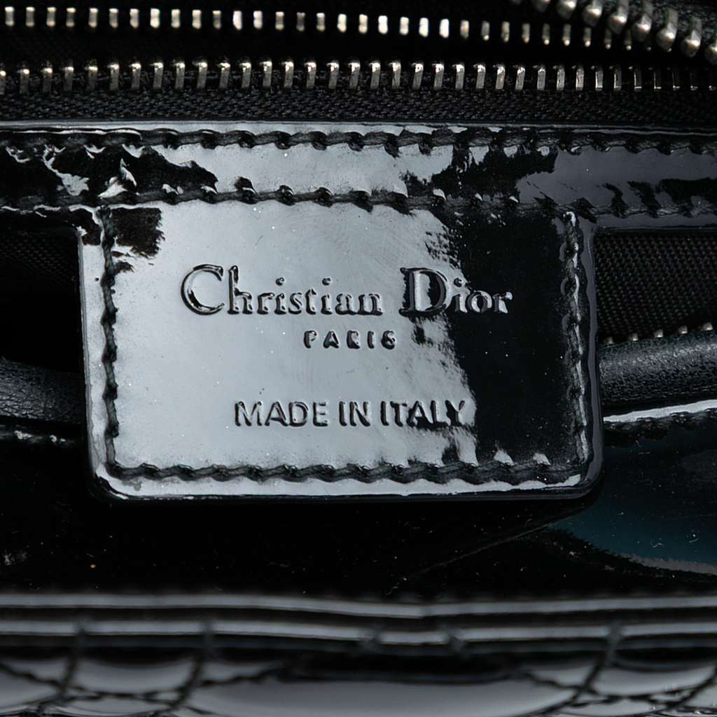Dior Medium Patent Cannage Lady Dior - 5