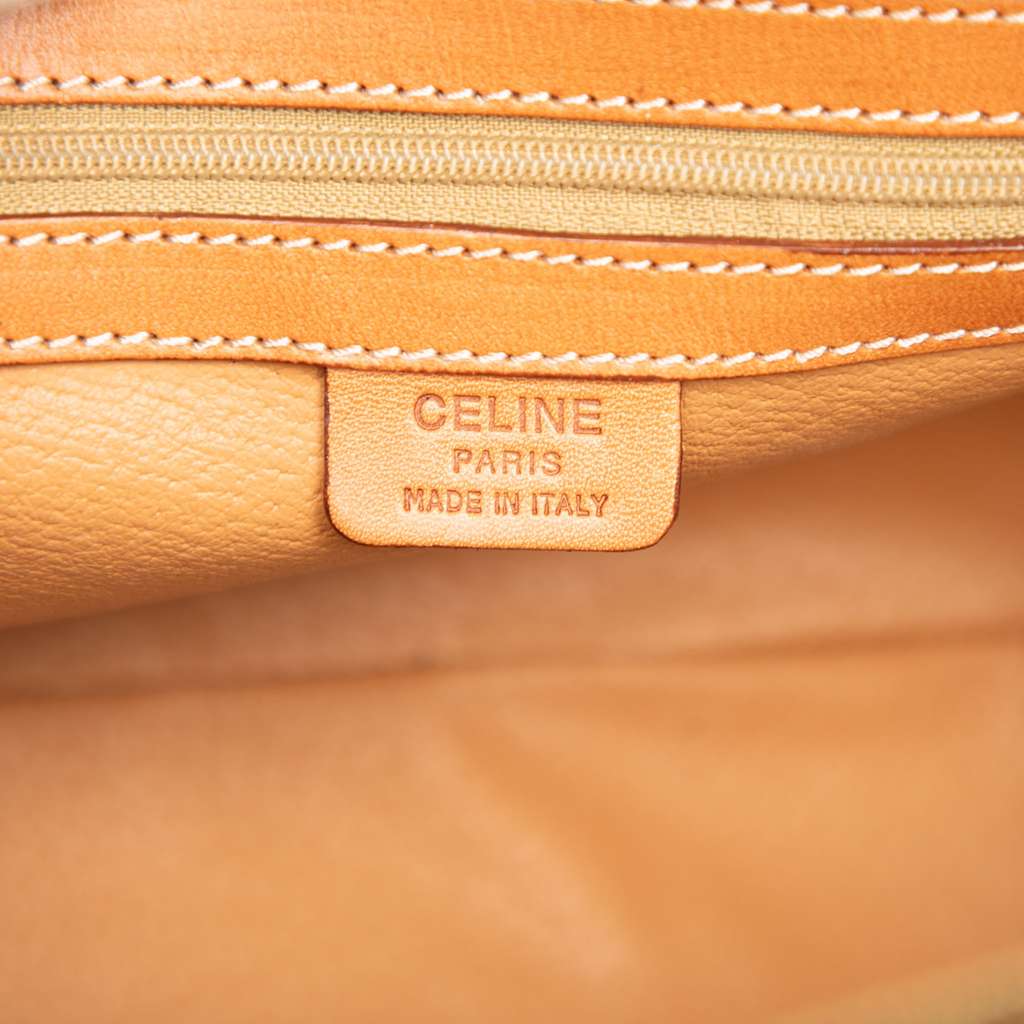 Celine Macadam Coated Canvas Dome Handbag - 5