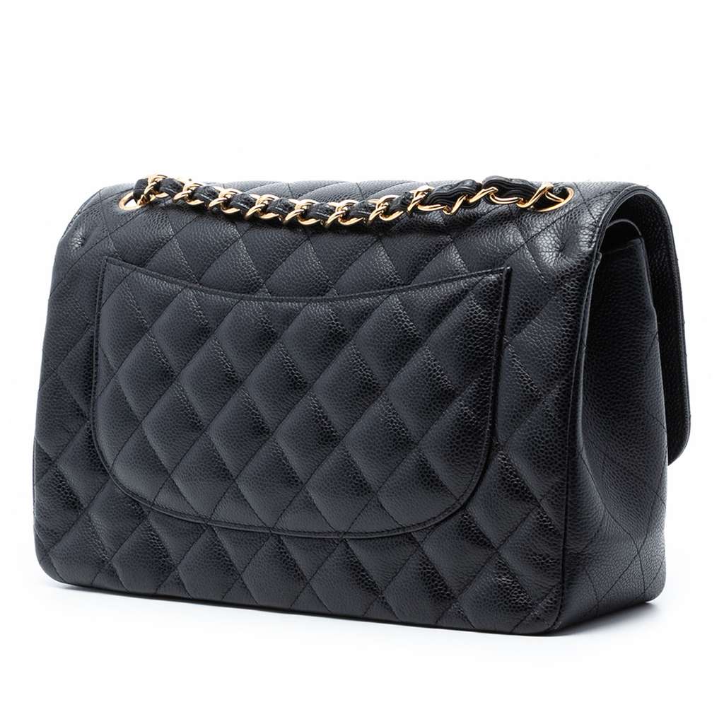 Chanel Jumbo Classic Caviar Double Flap - 2