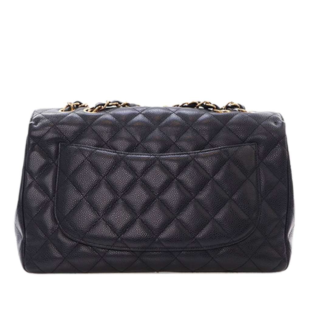 Chanel Jumbo Classic Caviar Single Flap - 2