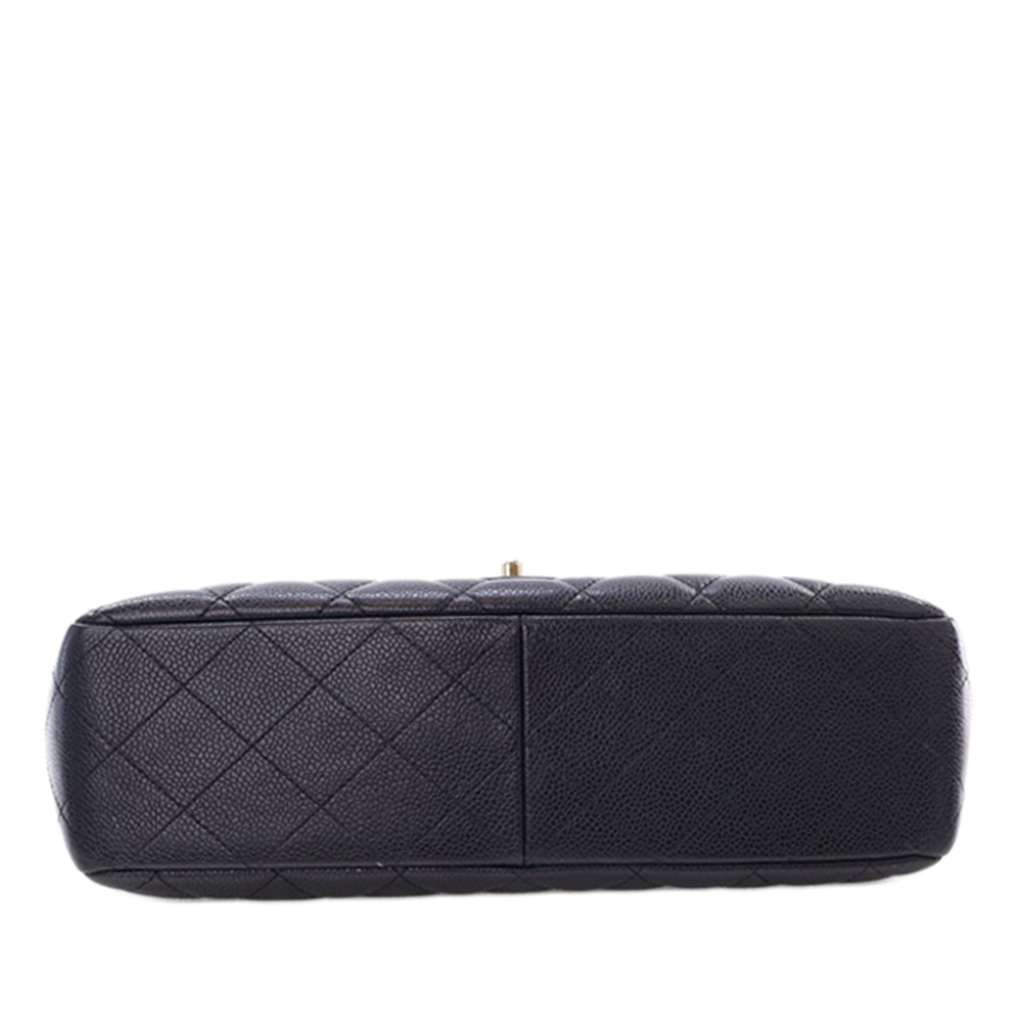 Chanel Jumbo Classic Caviar Single Flap - 5