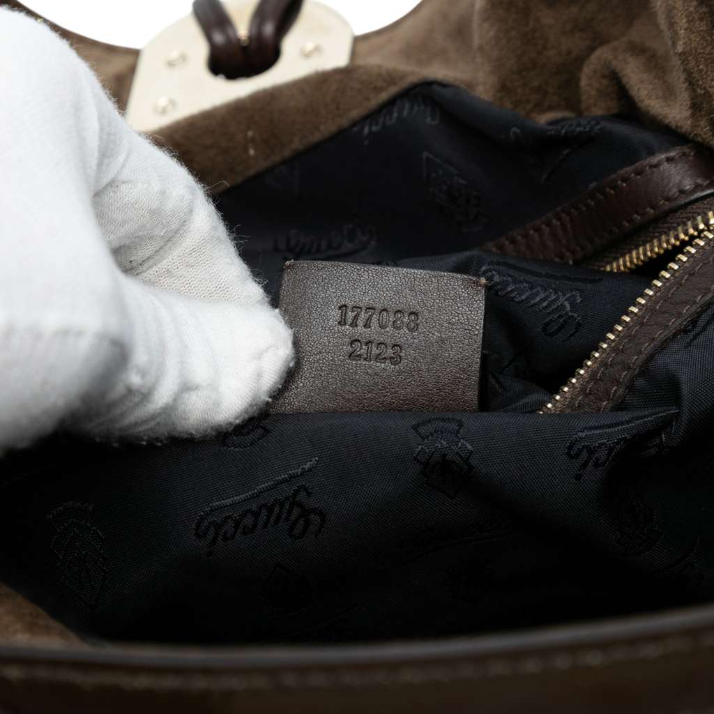 Gucci Large Patent Indy Hobo - 5