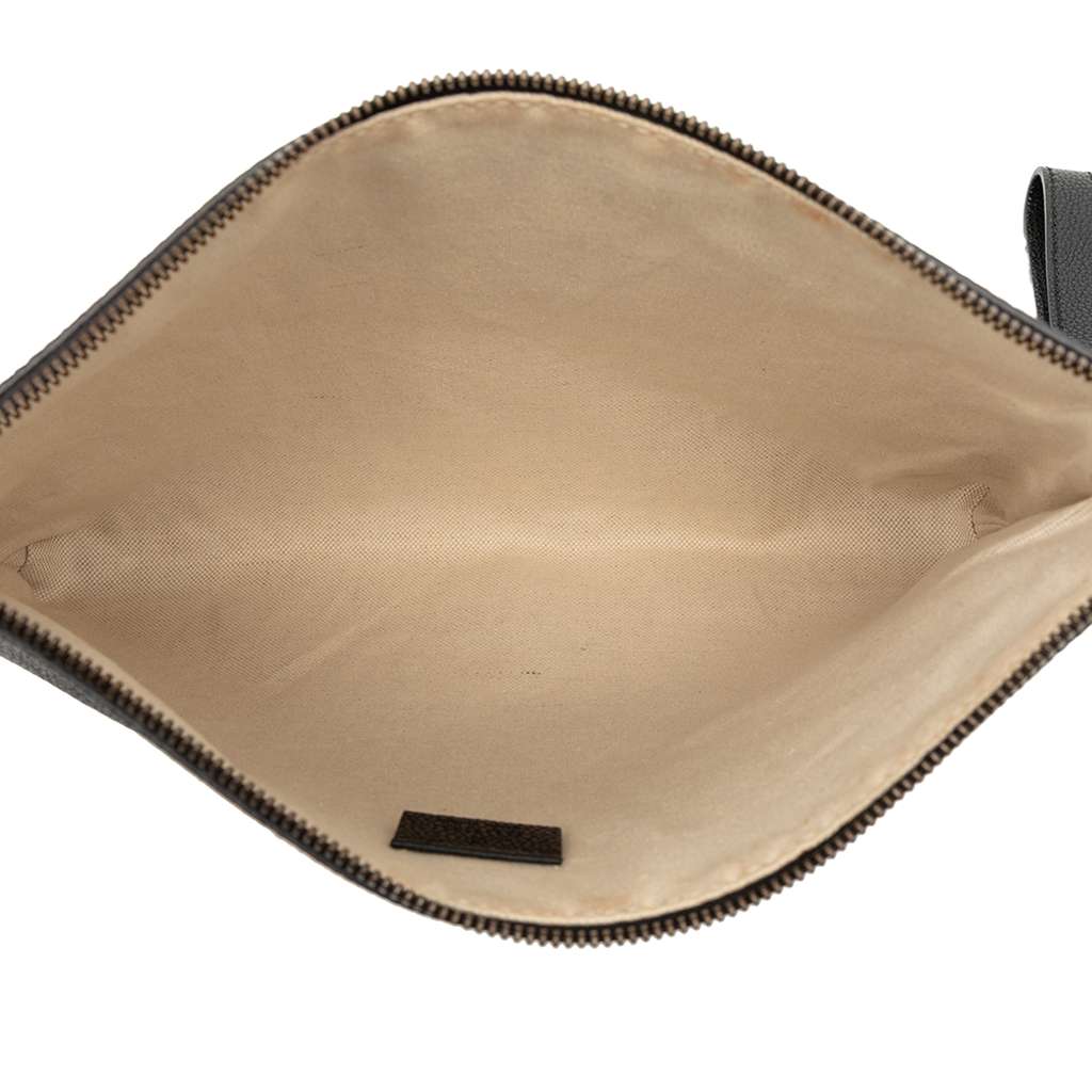 Gucci Leather Logo Clutch - 4