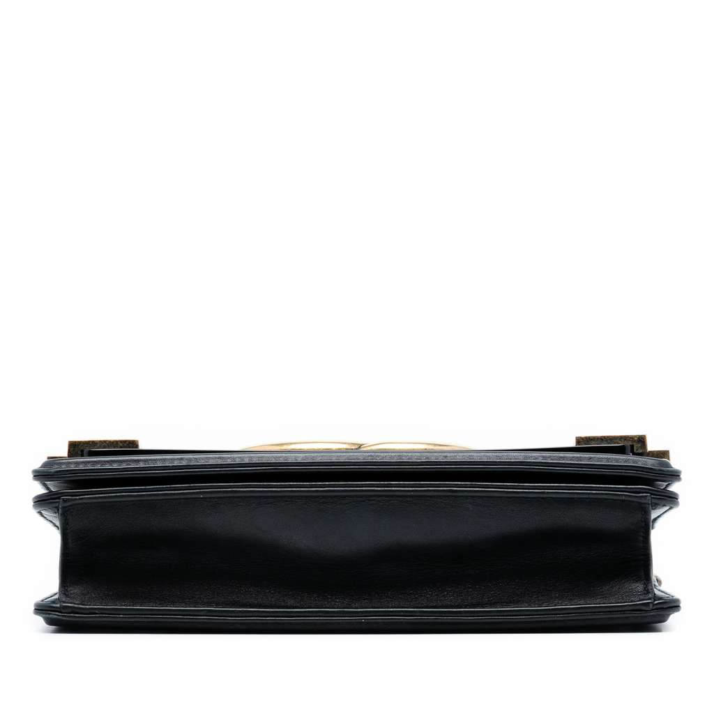 Chanel Paris Seoul Lambskin and Metallic Plate Lego Boy Brick Flap - 3