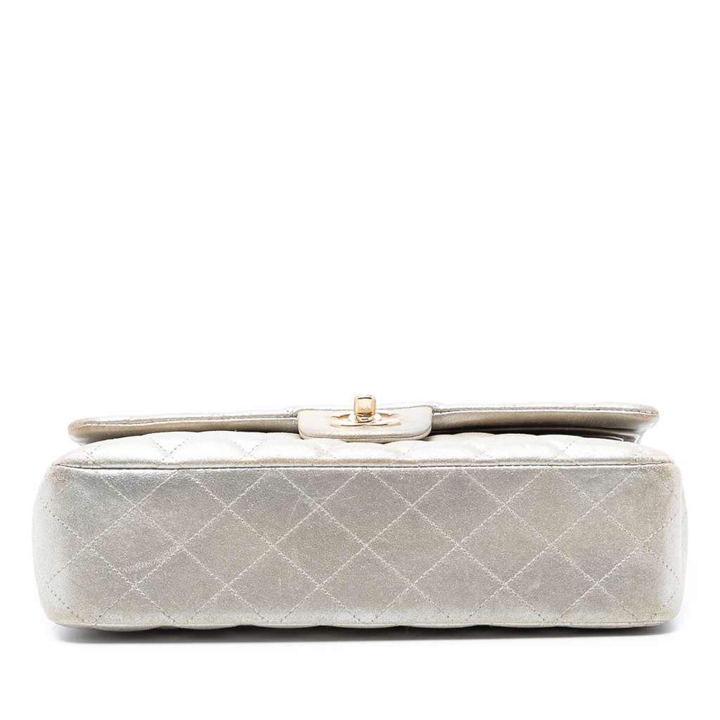 Chanel Medium Classic Iridescent Lambskin Double Flap - 3