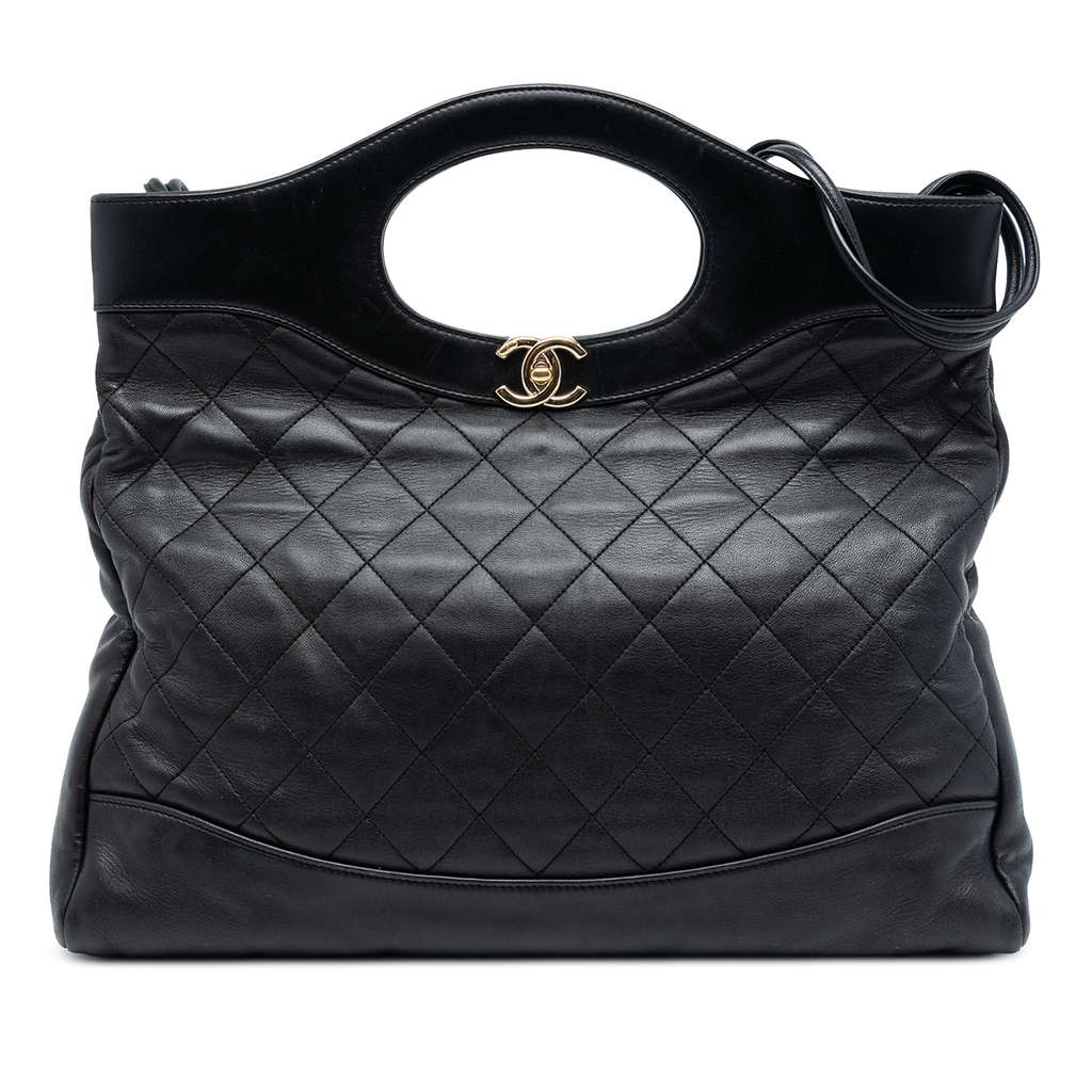 Chanel Large Quilted Lambskin 31 Shopping Bag