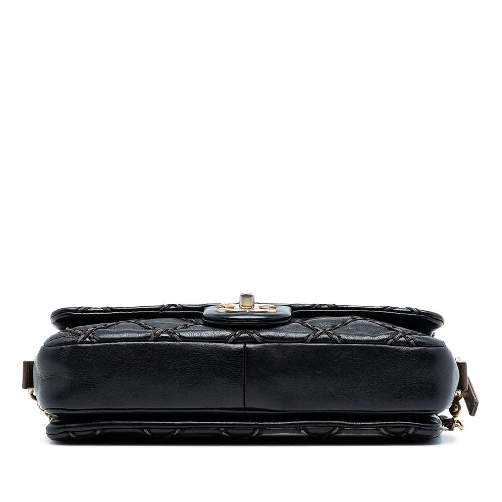 Chanel Small Paris Dallas Quilted Calfskin Chic Stitch Flap - 3