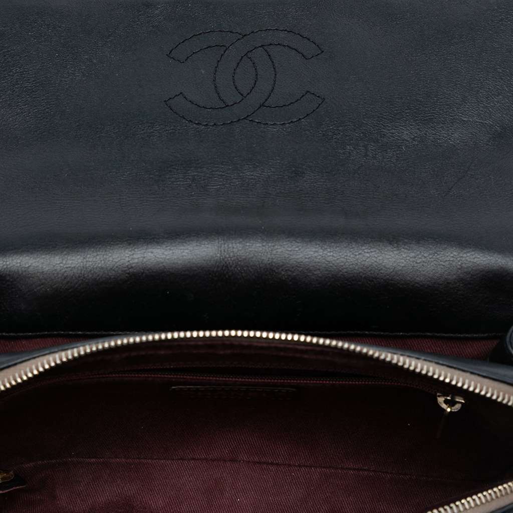 Chanel Small Paris Dallas Quilted Calfskin Chic Stitch Flap - 4