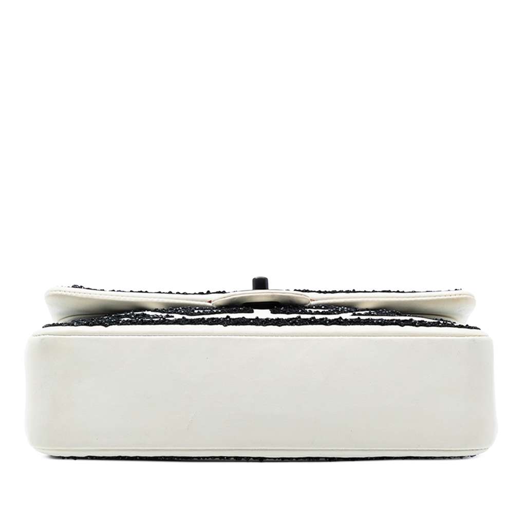 Chanel Medium Embroidered Lambskin Garden of Versailles Double Flap - 3