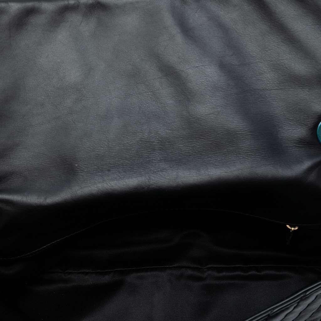 Chanel Jumbo Chevron Iridescent Calfskin Surpique Flap - 4