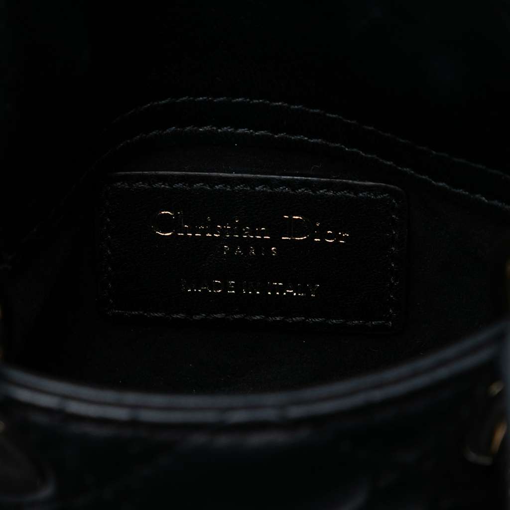 Dior Micro Lambskin Cannage Lady Dior - 5