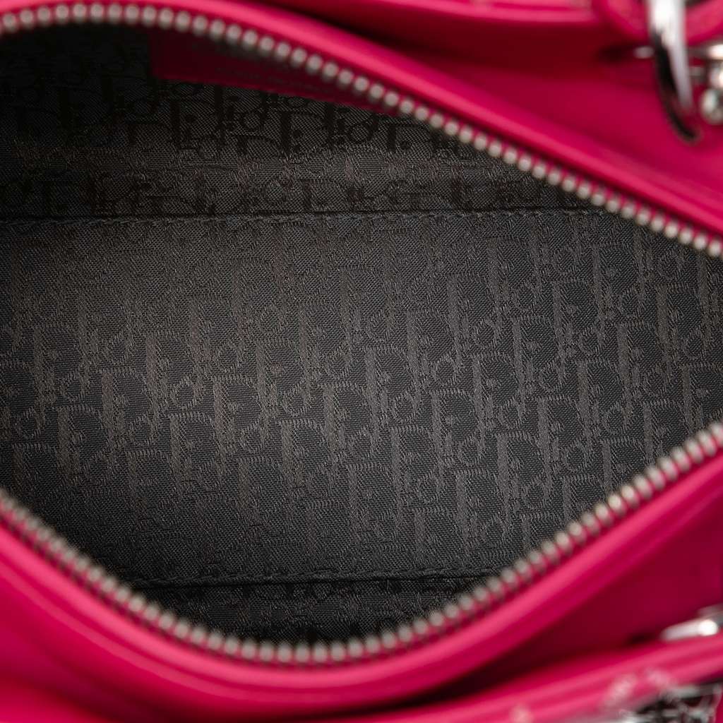 Dior Medium Lambskin Cannage Lady Dior - 4