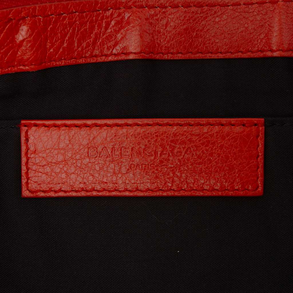 Balenciaga Lambskin Motocross Classic Clip L Clutch - 5