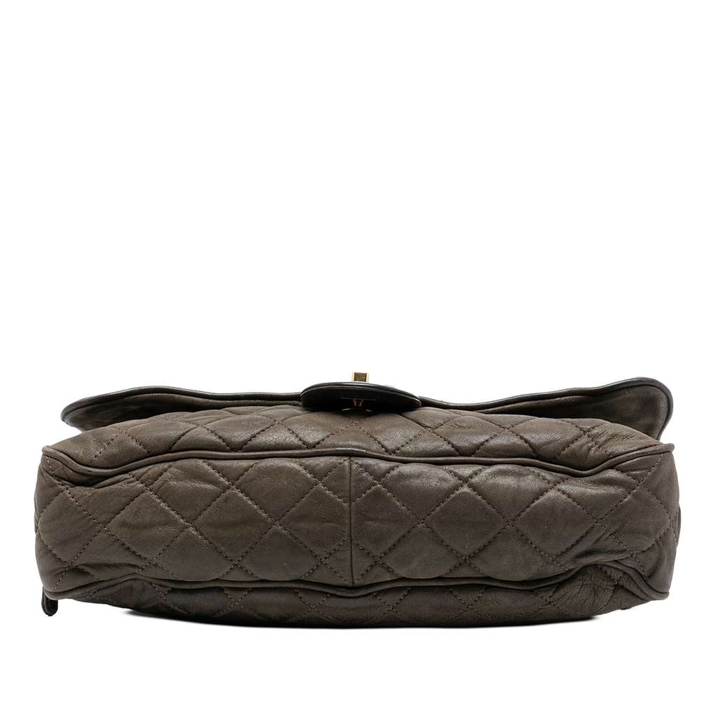 Chanel Large Quilted Iridescent Calfskin Shiva Flap - 3