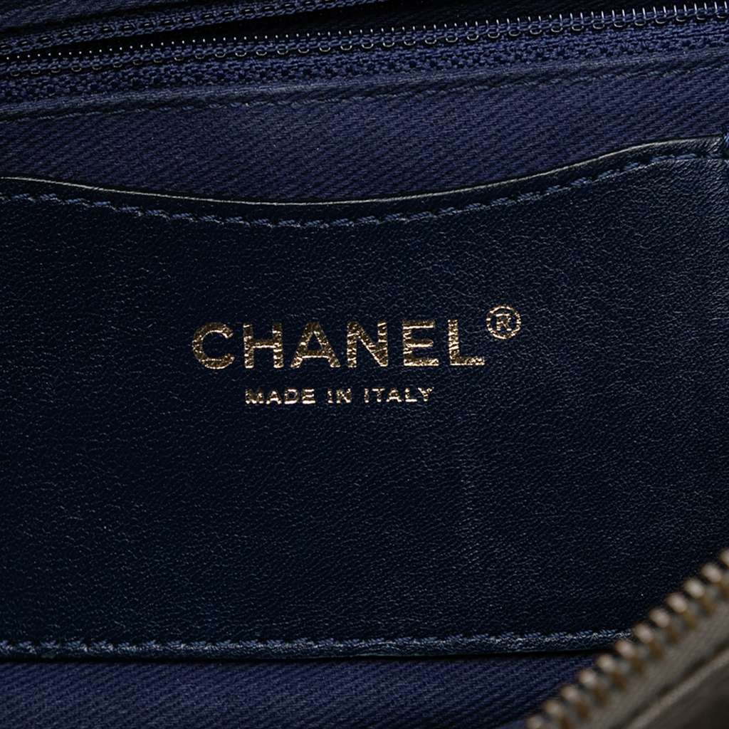 Chanel Large Quilted Iridescent Calfskin Shiva Flap - 5