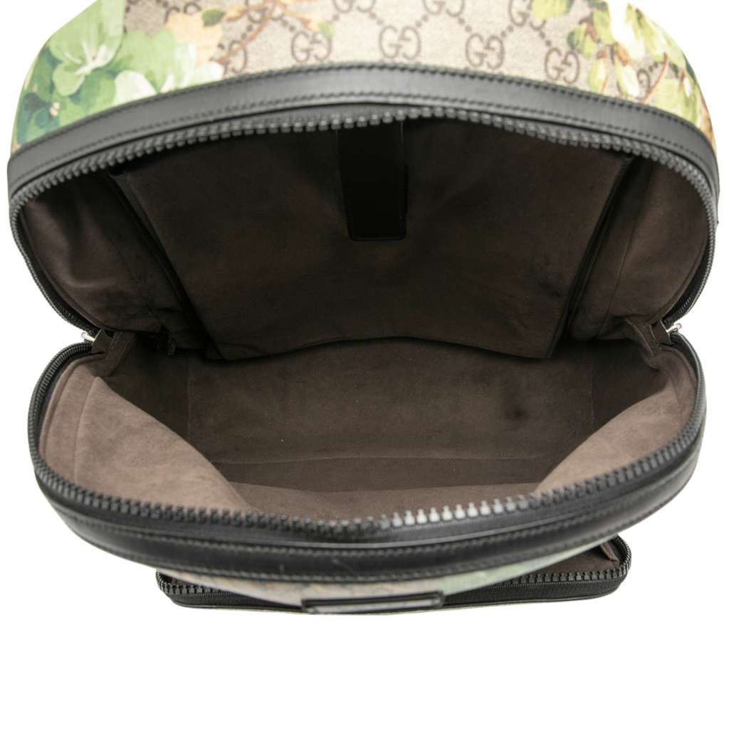 Gucci Medium GG Supreme Blooms Eden Backpack - 4
