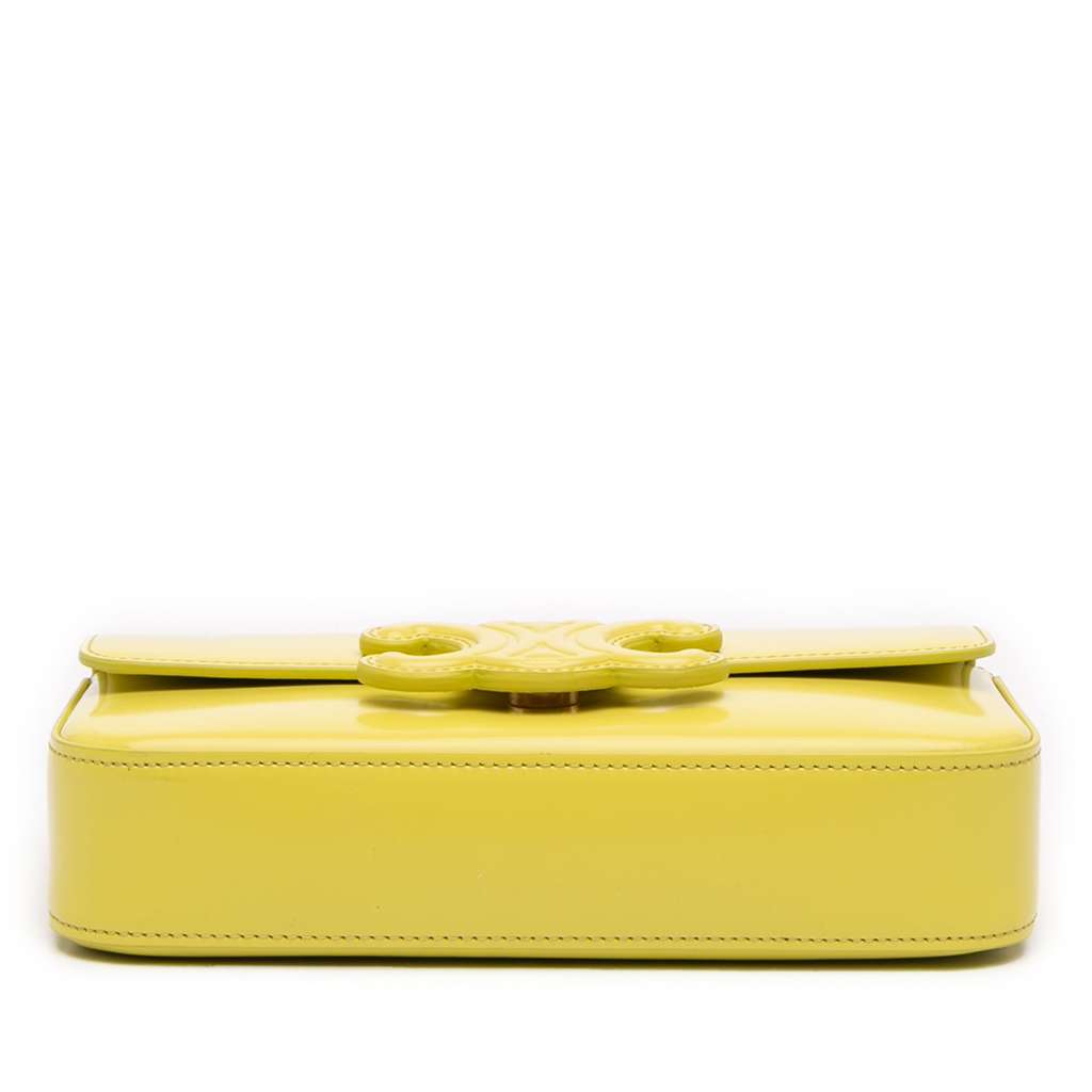 Celine Shiny Calfskin Claude Chain Shoulder Bag - 3