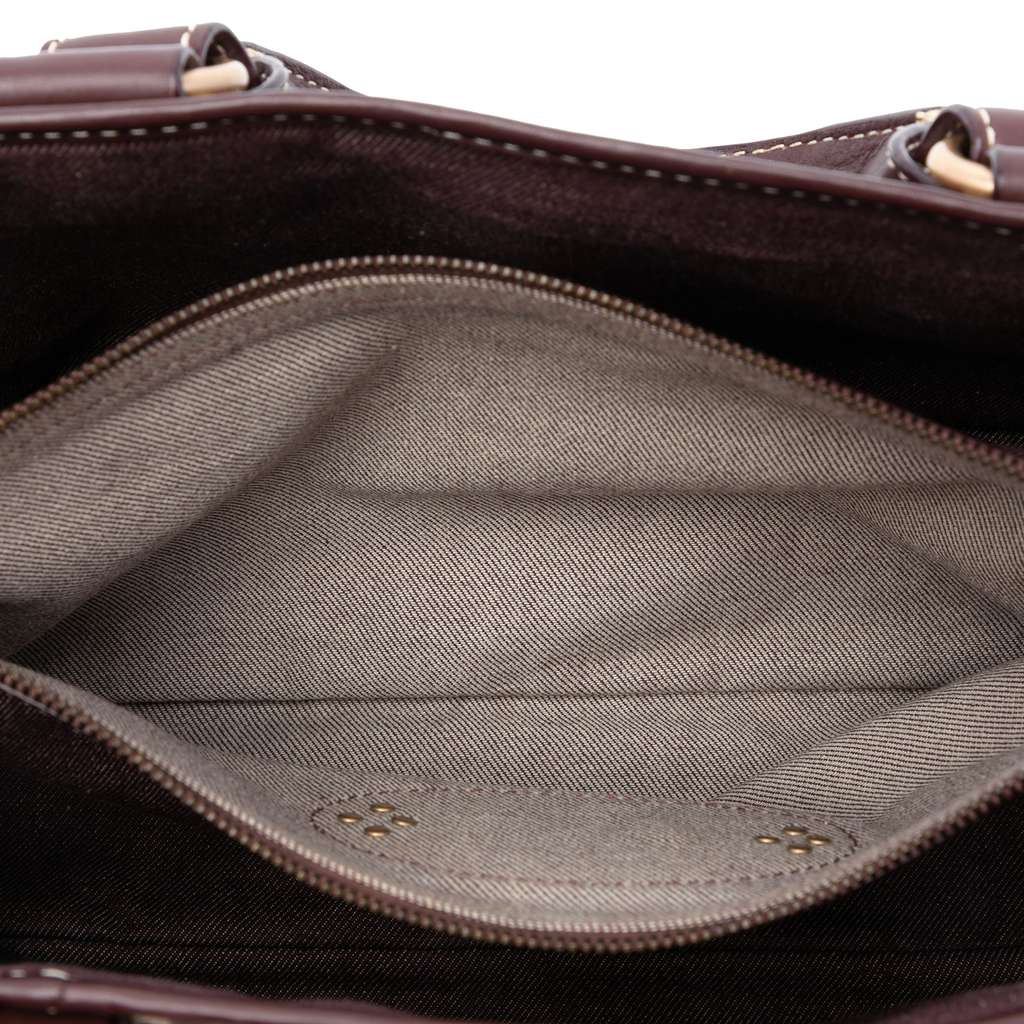 Celine Macadam Denim Boogie Handbag - 4