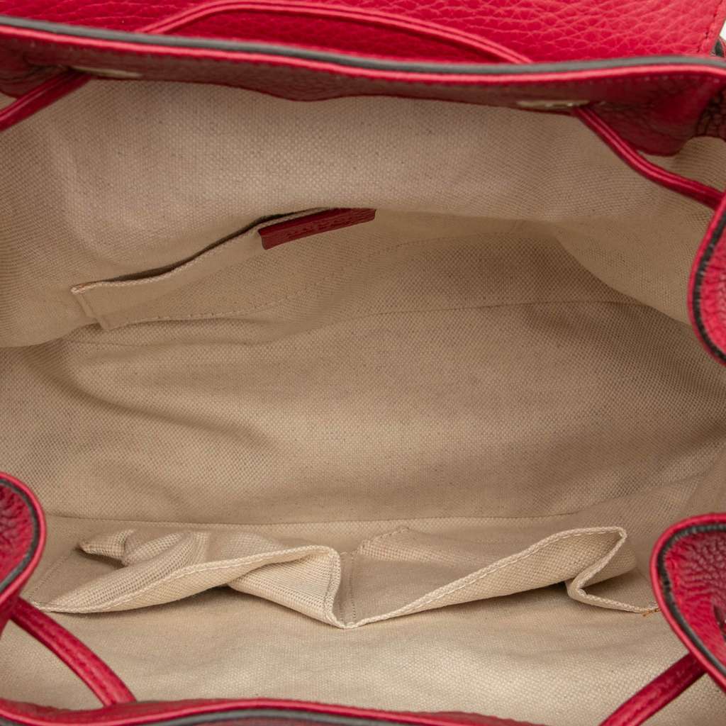 Gucci Leather Bamboo Tassel Backpack - 4