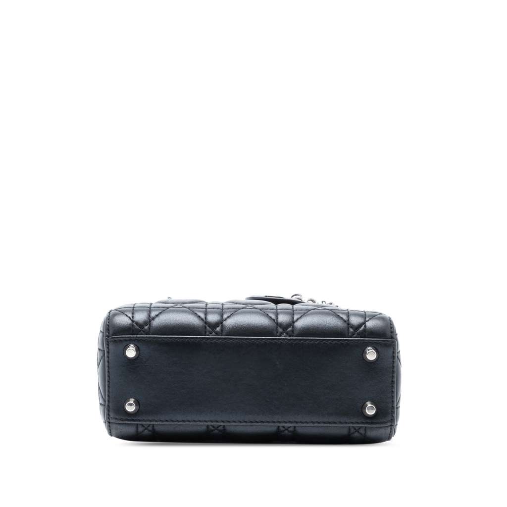 Dior Mini Iridescent Lambskin Cannage Lady Dior - 3