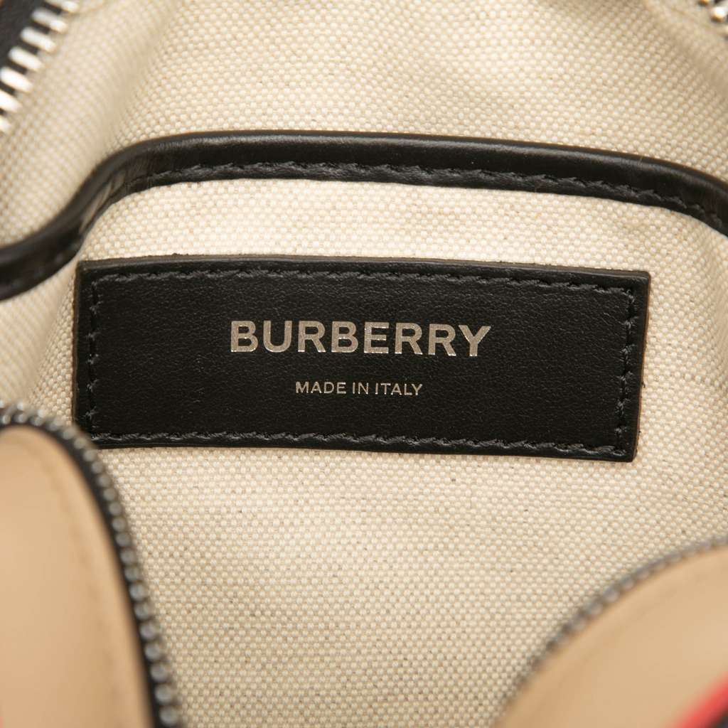 Burberry Leather Icon Stripe Crossbody - 5