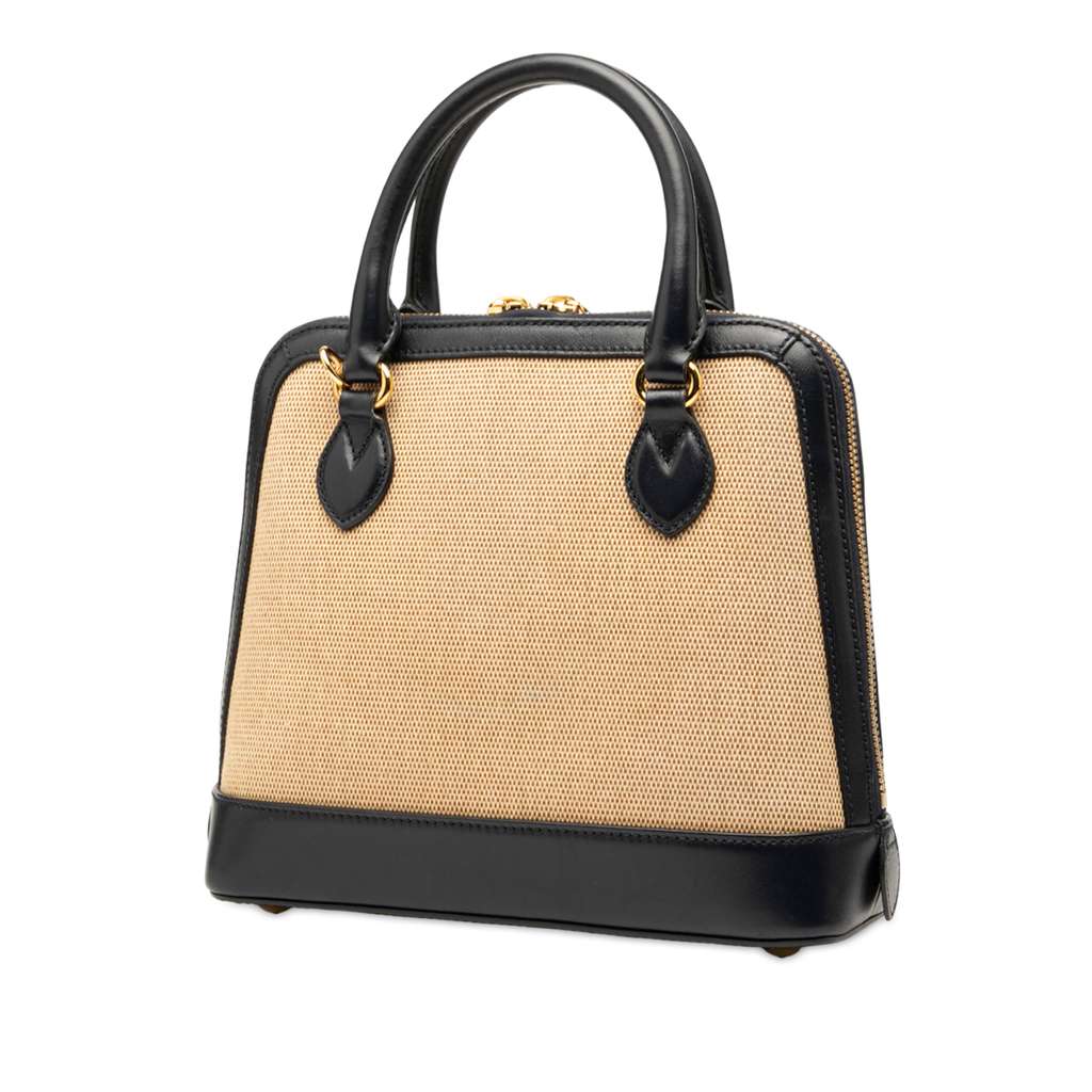 Gucci Small Canvas Horsebit 1955 Satchel - 2