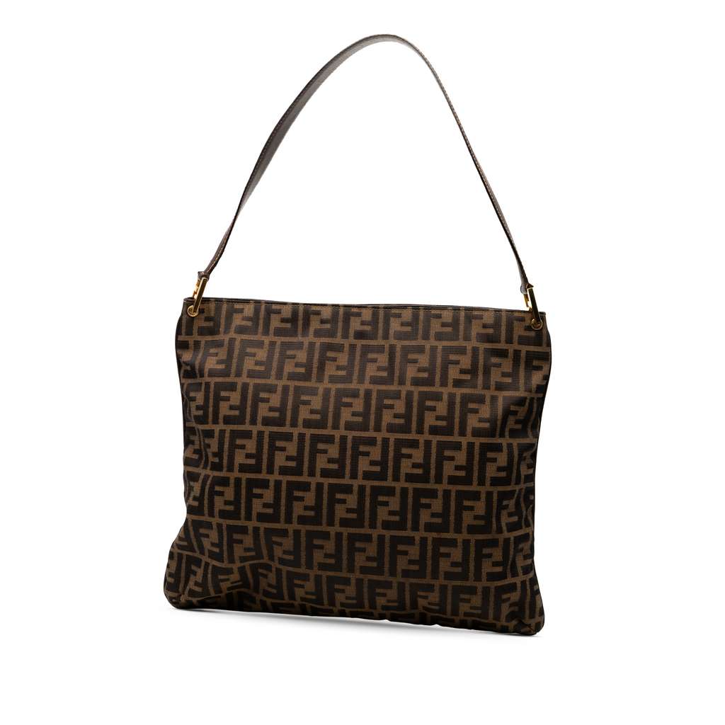 Fendi Zucca Canvas Shoulder Bag - 2