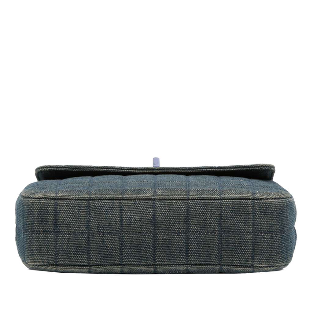 Chanel Reissue 2.55 Chocolate Bar Denim Top Handle Flap - 3