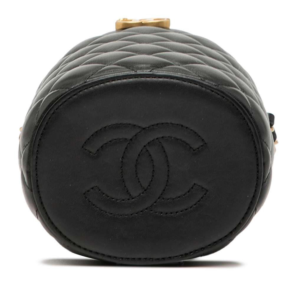 Chanel Small Quilted Lambskin Crown Box Bag - 3