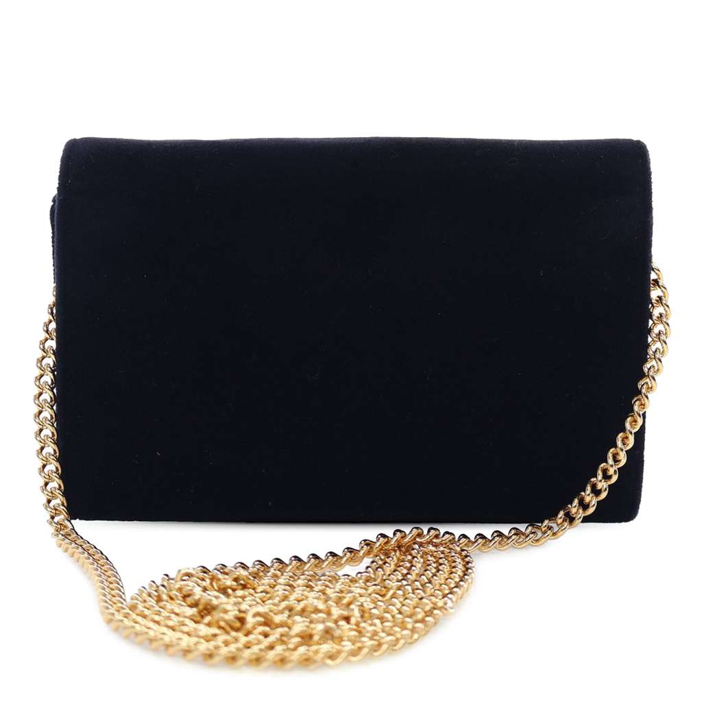 Fendi Velvet F is Fendi Kan I Wallet on Chain - 2