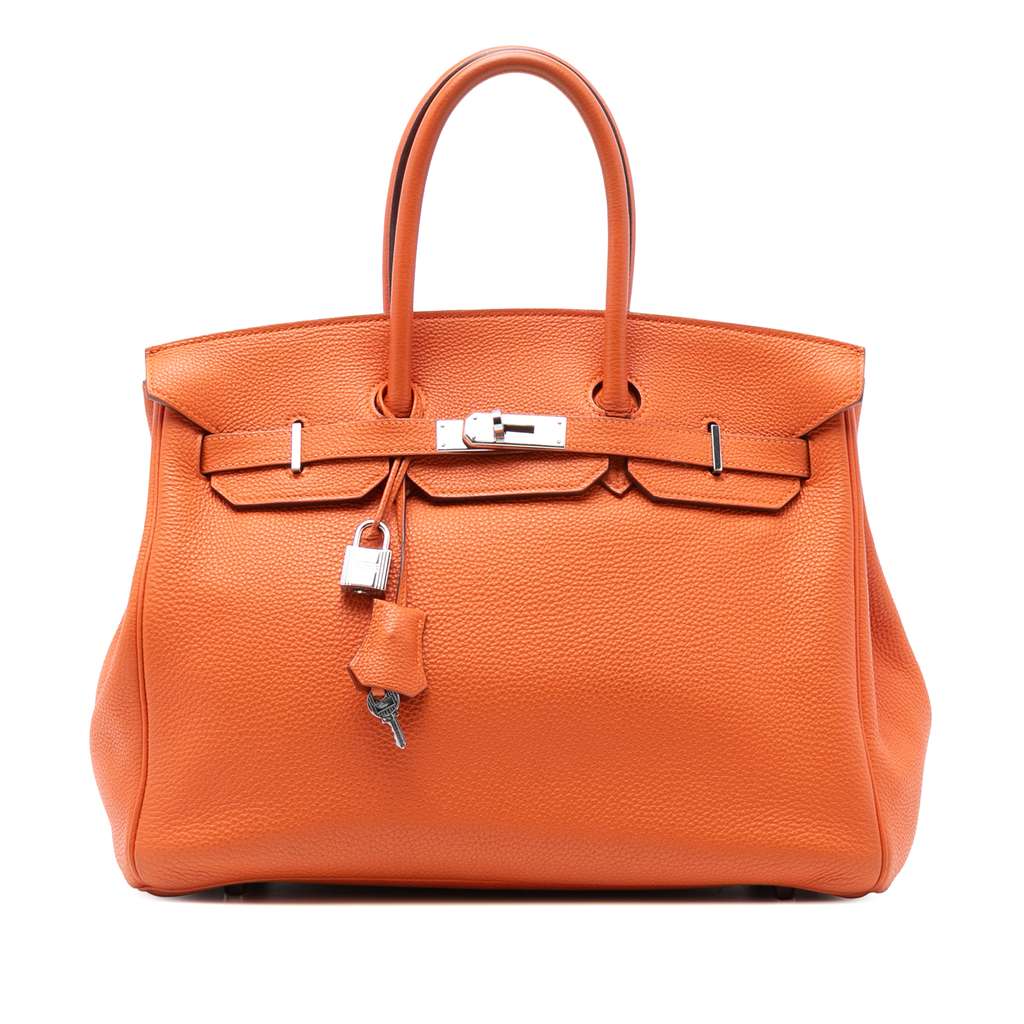 Hermès Clemence Birkin Retourne 35