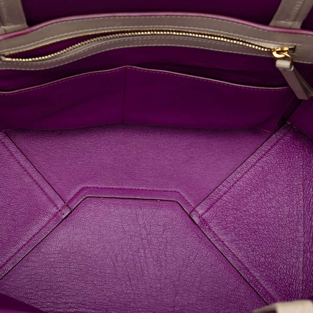 Celine Small Leather Phantom Cabas Tote - 4