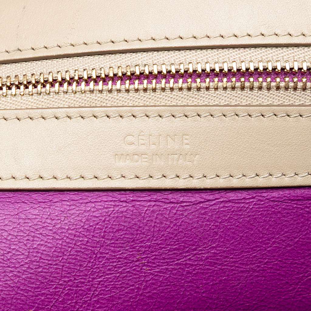 Celine Small Leather Phantom Cabas Tote - 5