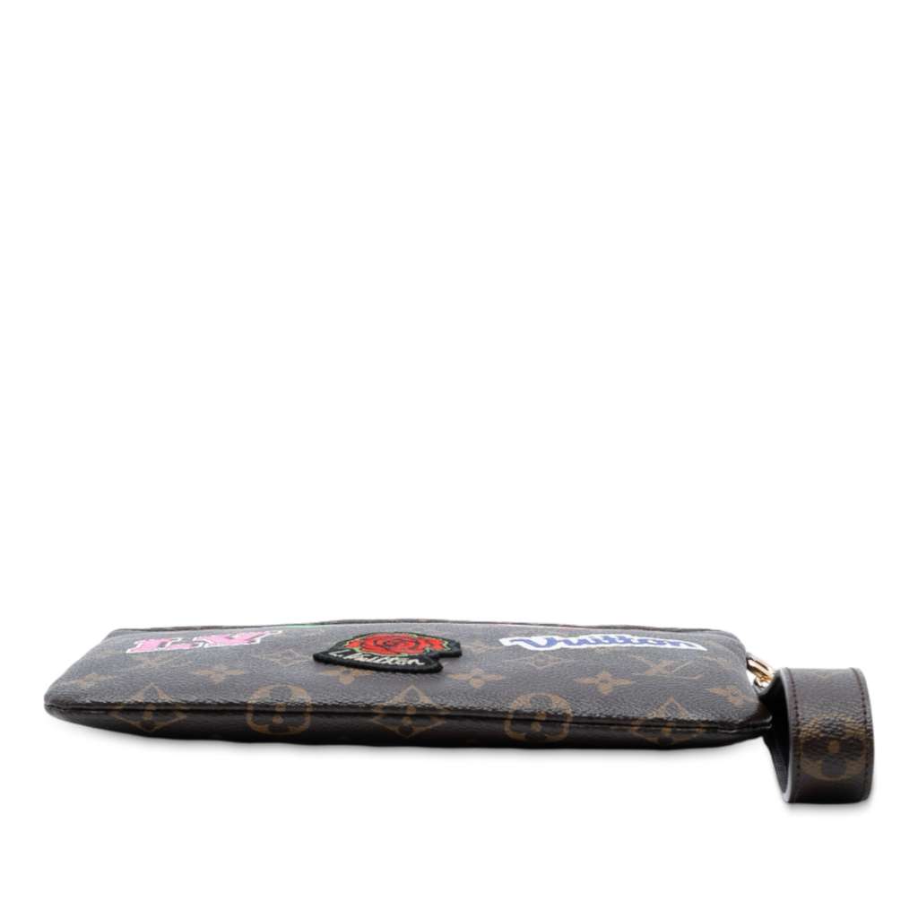 Louis Vuitton Monogram Patches City Pouch - 3