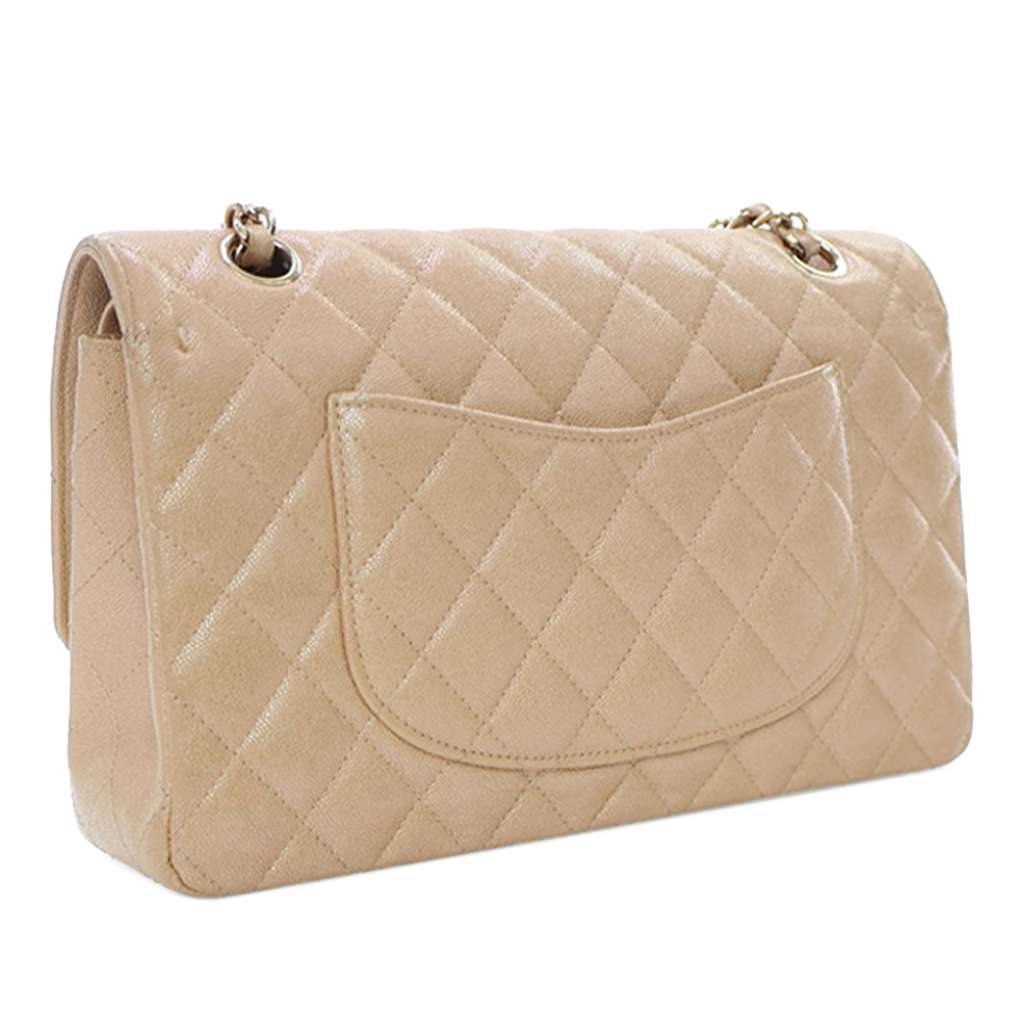 Chanel Medium Classic Iridescent Caviar Double Flap - 5