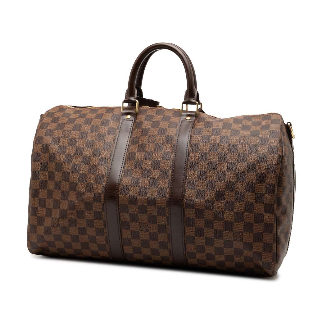 Louis Vuitton Damier Ebene Keepall Bandouliere 45 - 2