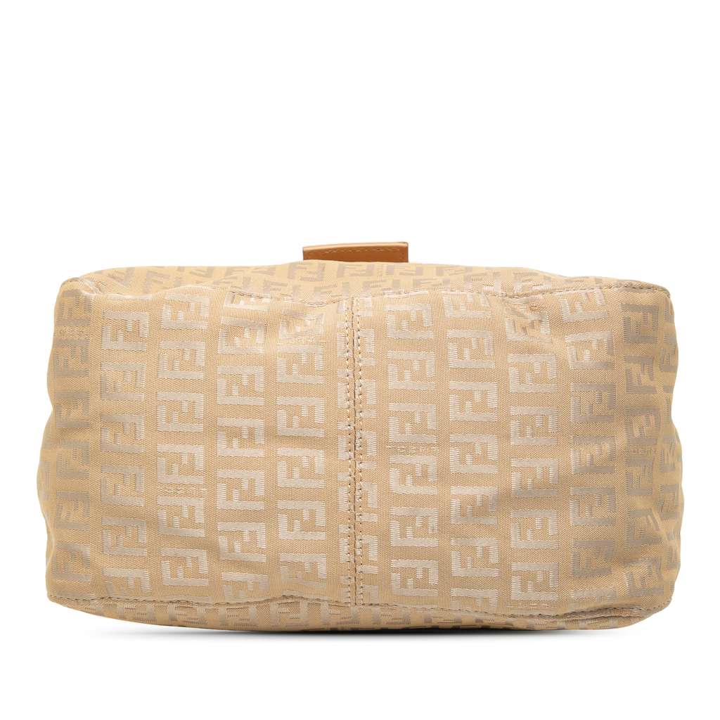 Fendi Zucchino Canvas Double Flap Mamma - 3
