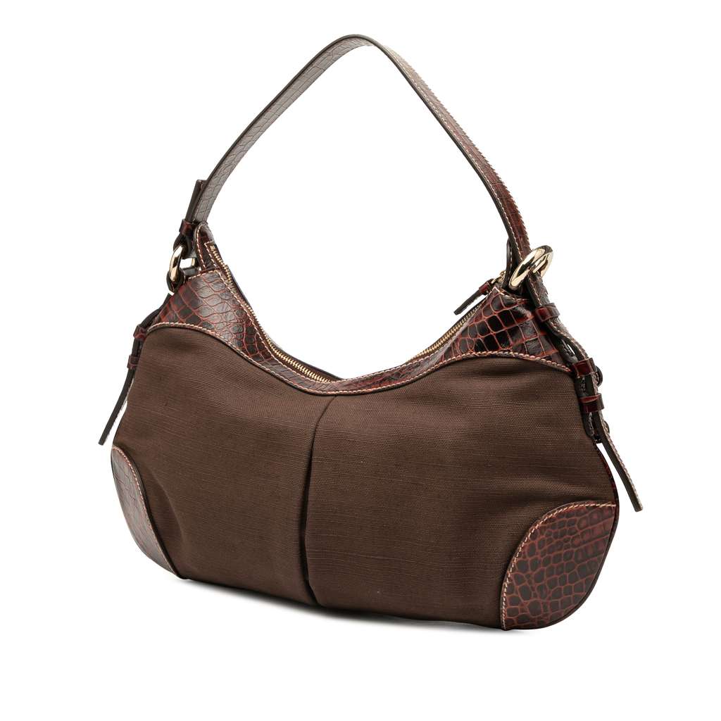 Celine Canvas Hobo - 2