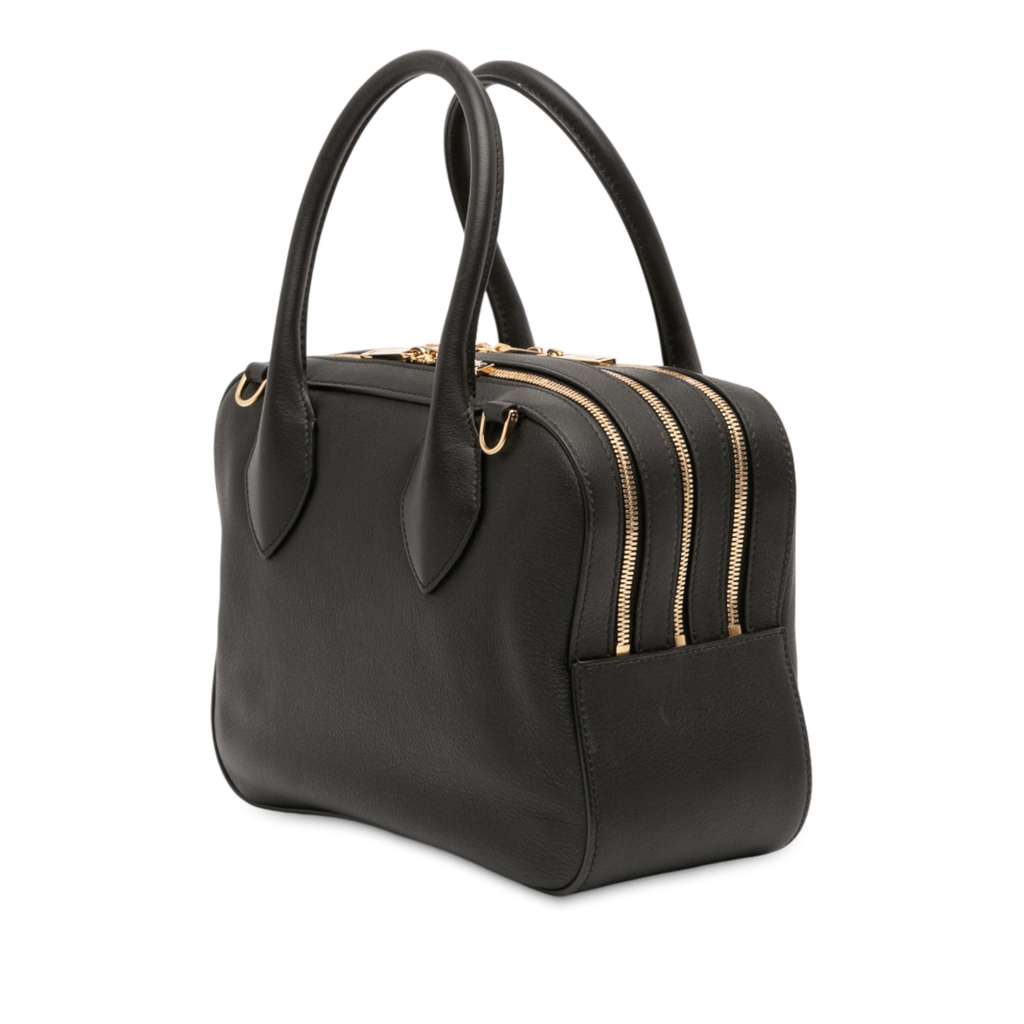 Salvatore Ferragamo Mini Leather Star Satchel - 2