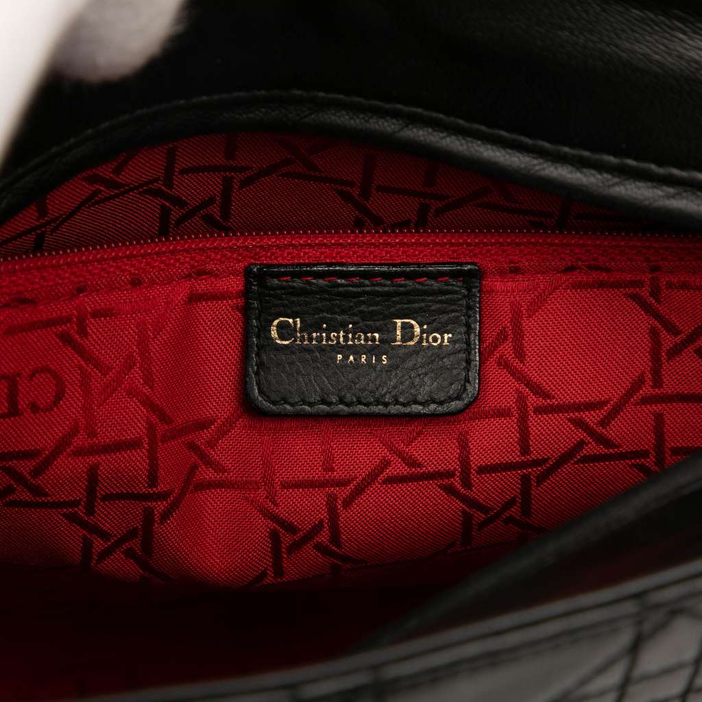 Dior Lambskin Cannage Shoulder Bag - 5