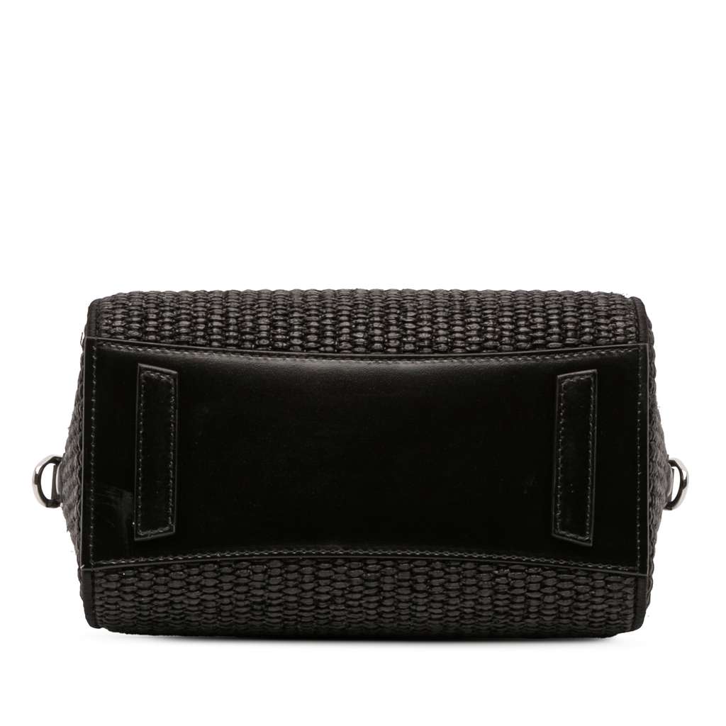 Givenchy Mini Raffia Antigona Satchel - 3