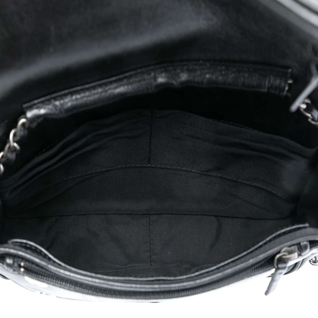 Chanel CC Quilted Lambskin Full Flap Wallet on Chain - 4