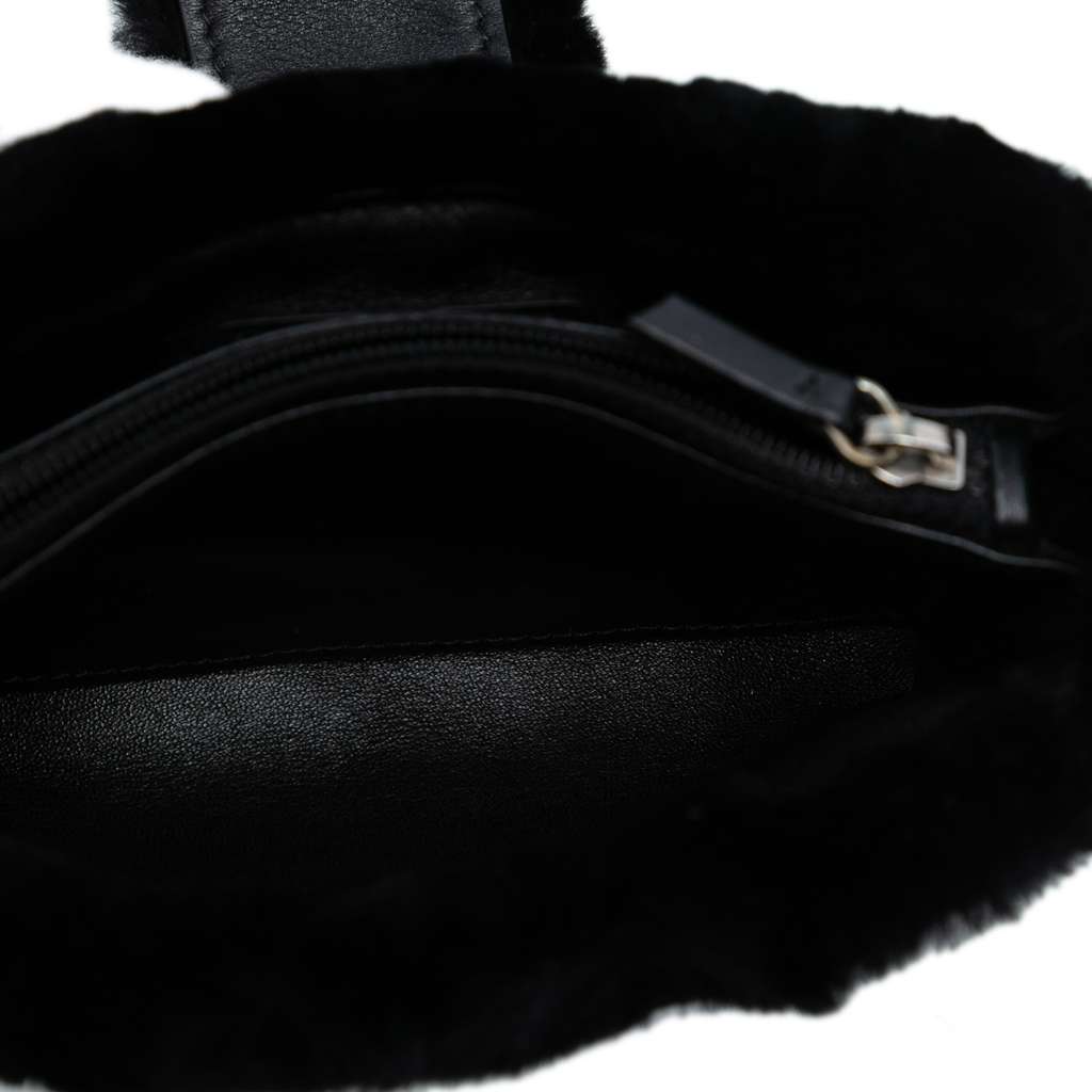Chanel CC Shearling Orirag Multi Pouch - 4