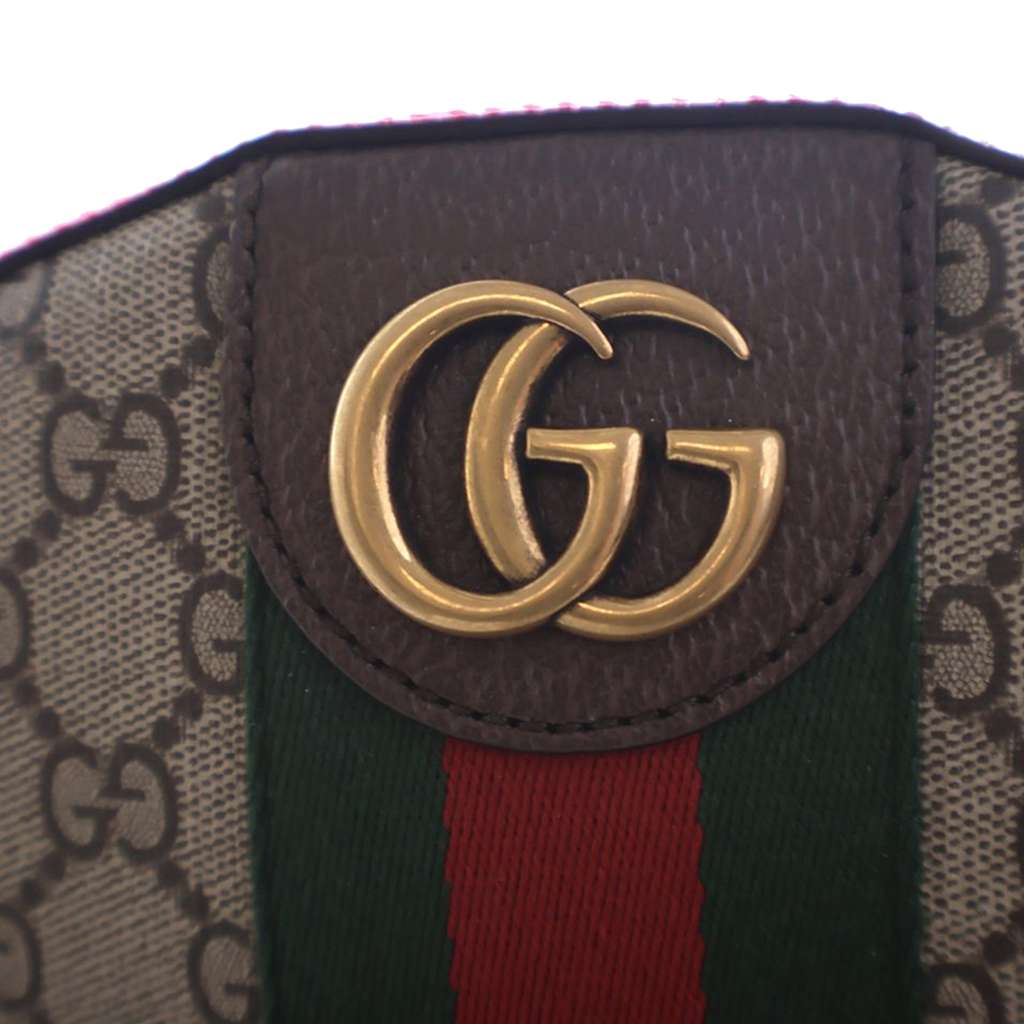 Gucci Small GG Supreme Ophidia Web Backpack - 5