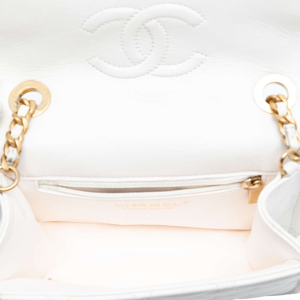 Chanel Mini Quilted Caviar Sweet Classic Flap - 4